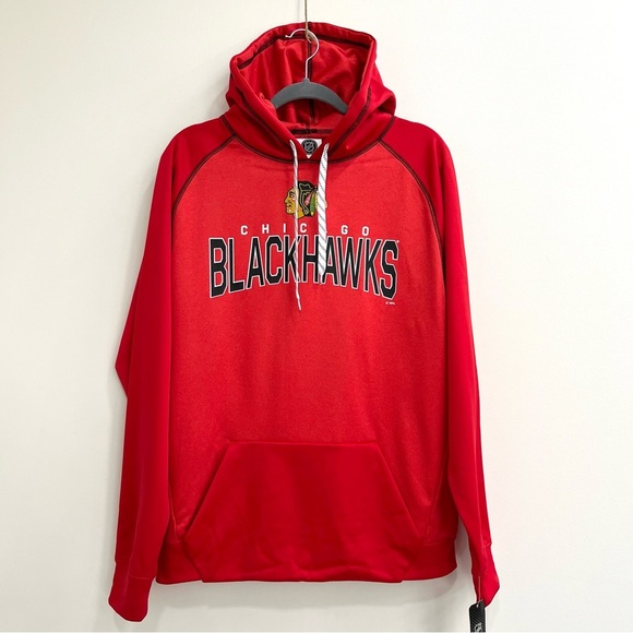 NHL Chicago Blackhawks pullover hoodie sweatshirt size medium - Picture 1 of 7